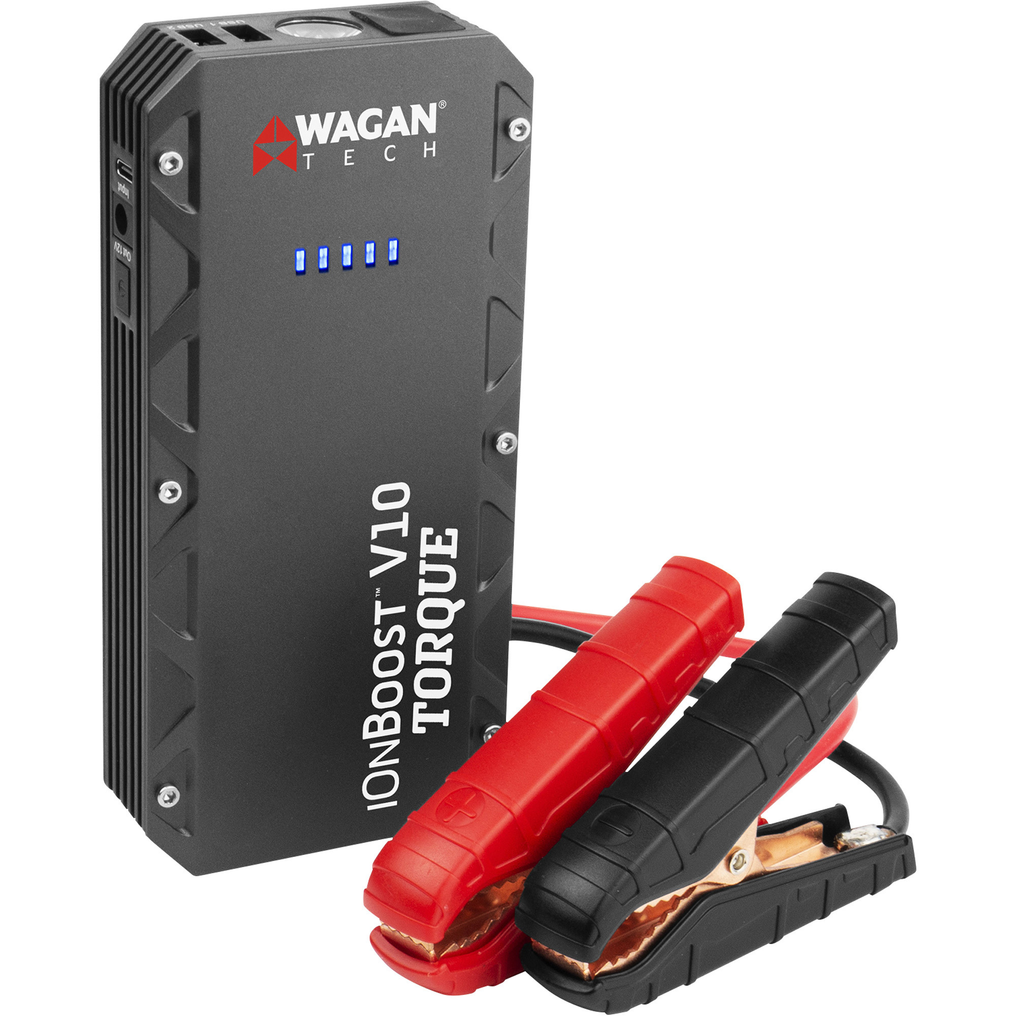 Wagan Tech iONBoost-V10 Torque Lithium-Ion Jump Starter, 1000 Peak Amps, Model# 7507